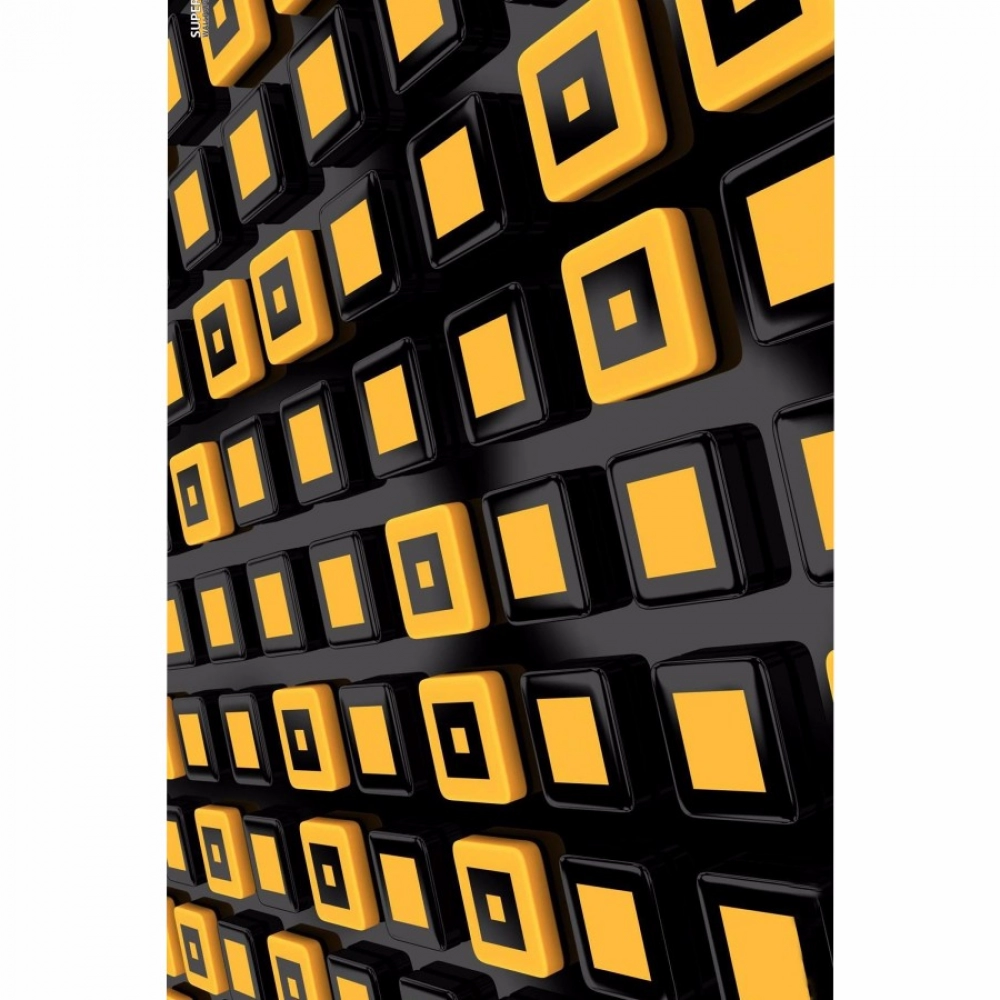 Orange 3D Button Mobile case cover - Image 2