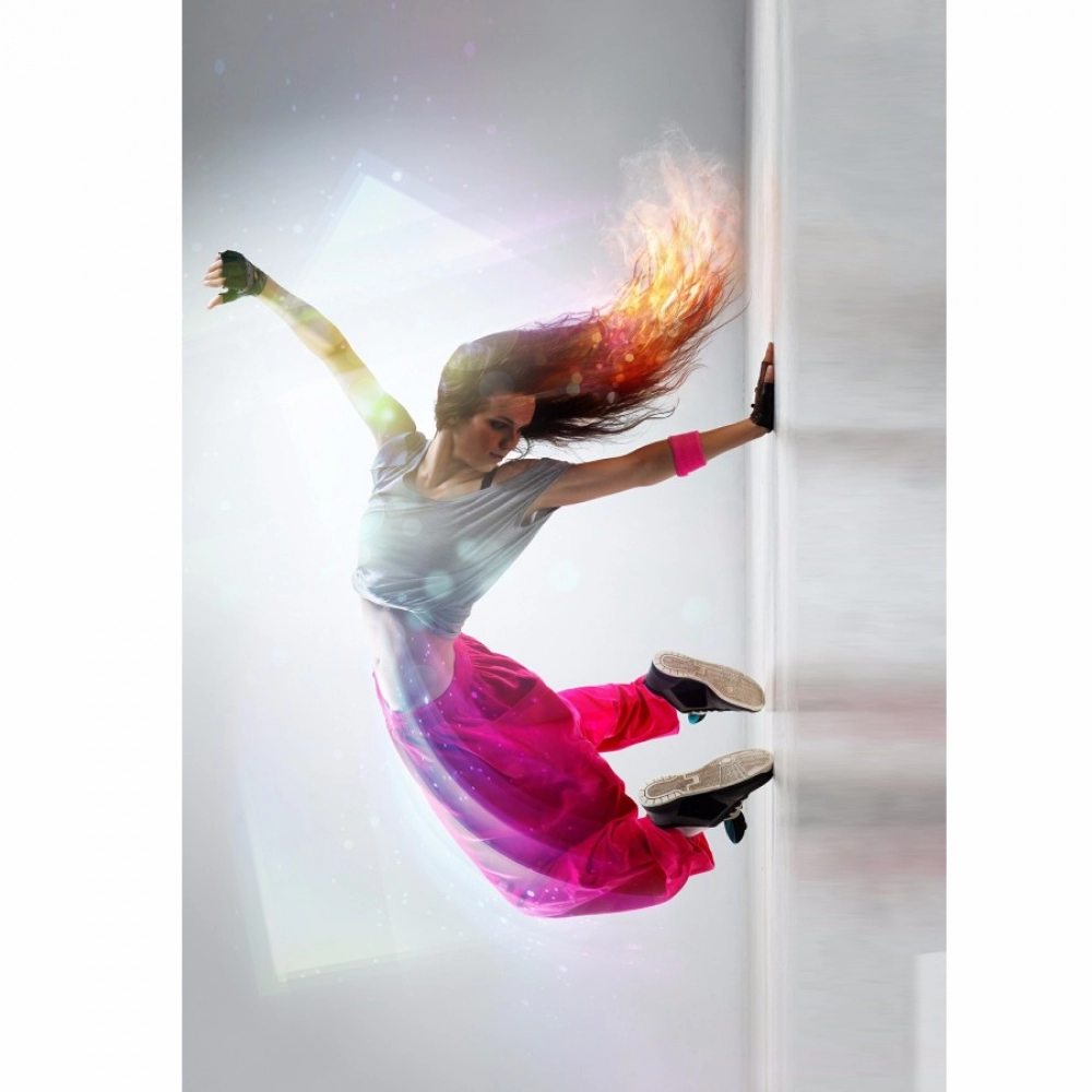 Colorful Women Gymnastic Photo Mobile Case Cover - Image 2