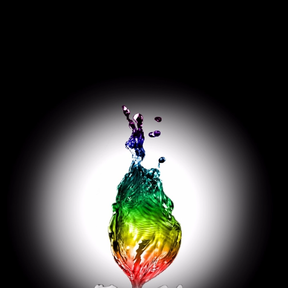 Colorful Digital Flame Mobile Case Cover - Image 2