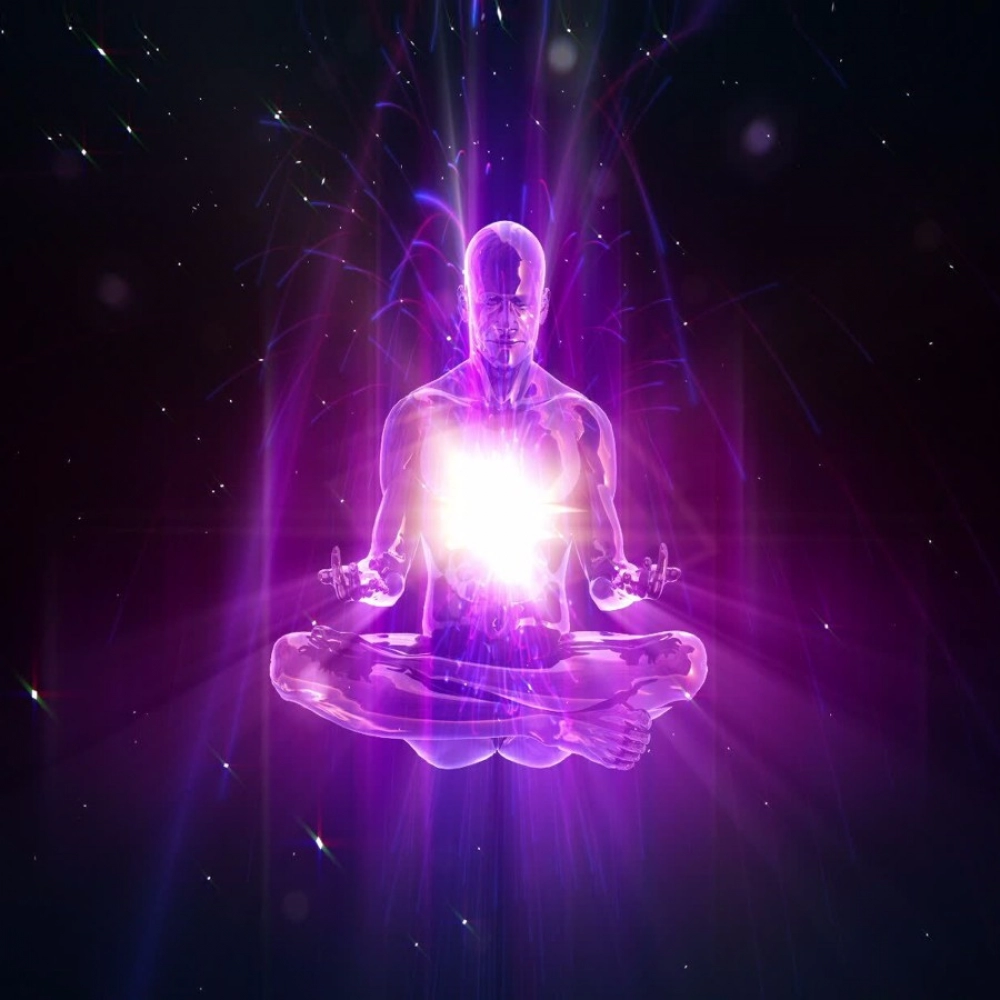 Meditation in Universe Mobile Case Cover - Image 2