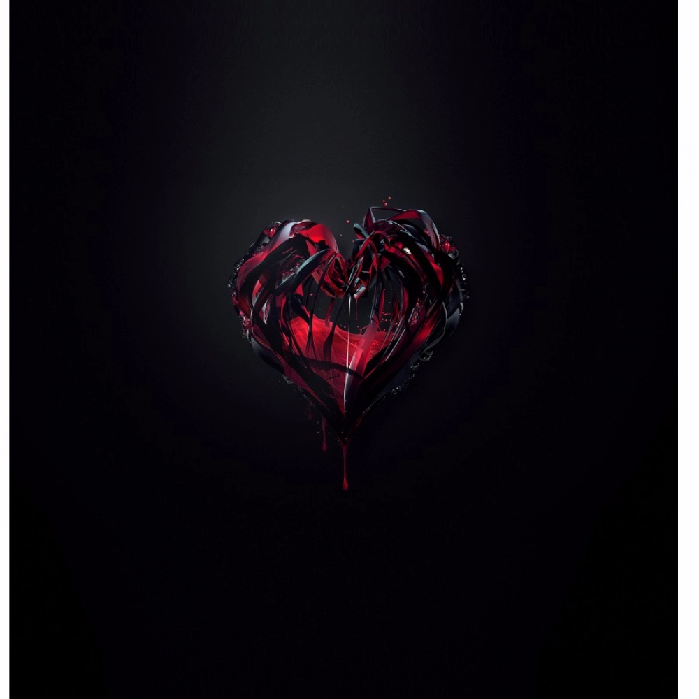 Digital Art Heart Diagram Mobile Case Cover - Image 2