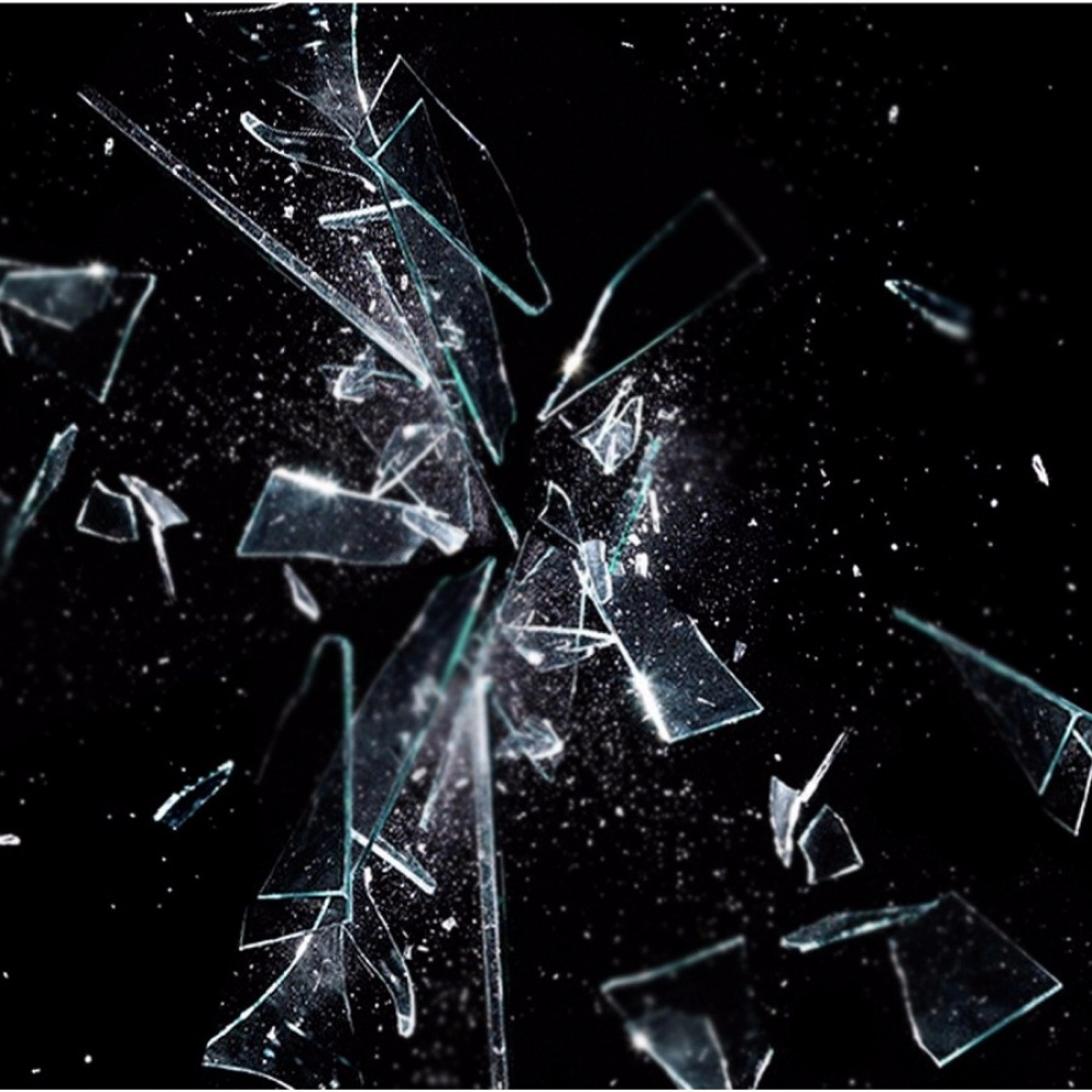 Broken White Glass piece Mobile Case Cover - Image 2