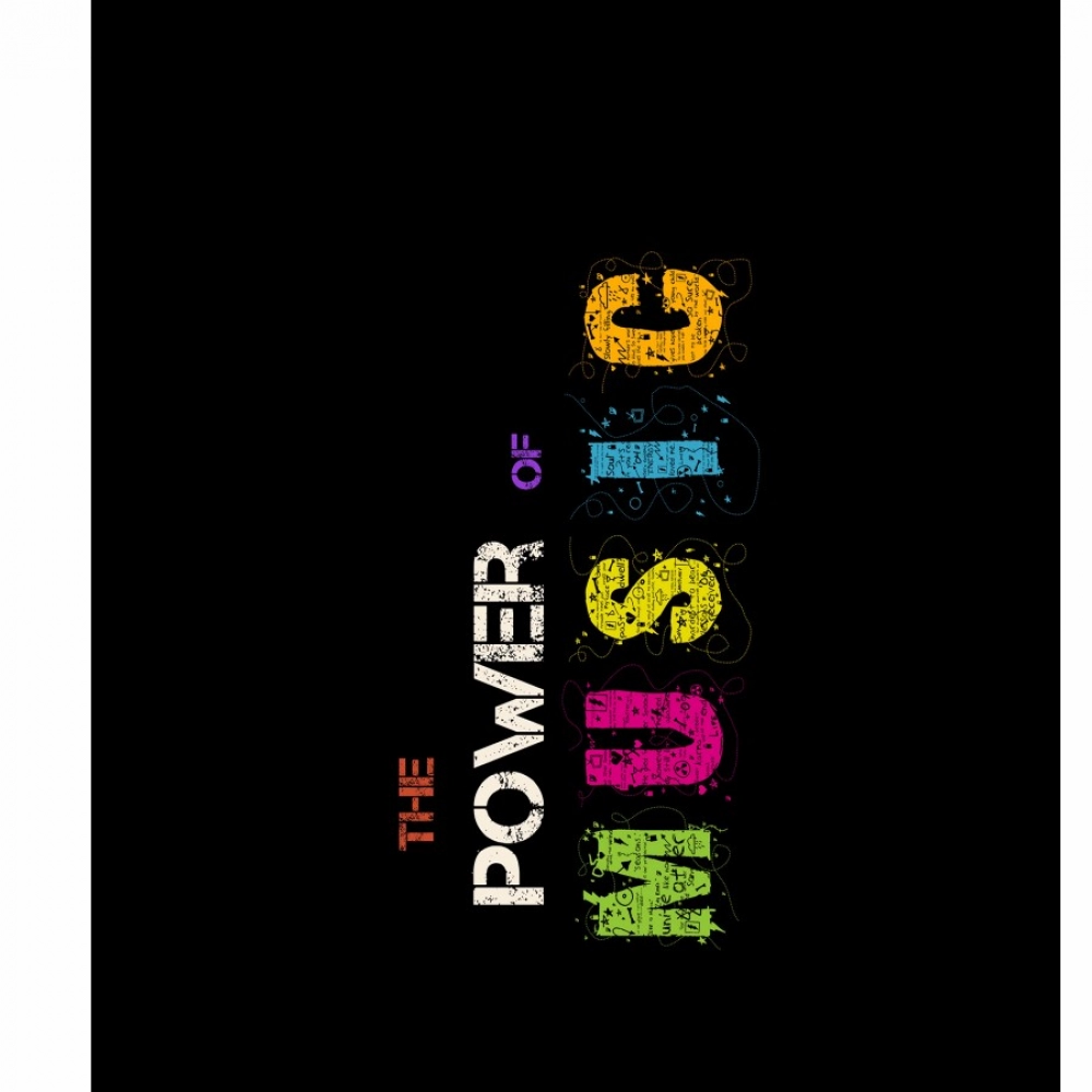 The Power of Music Colorful Text Mobile Case Cover - Image 2