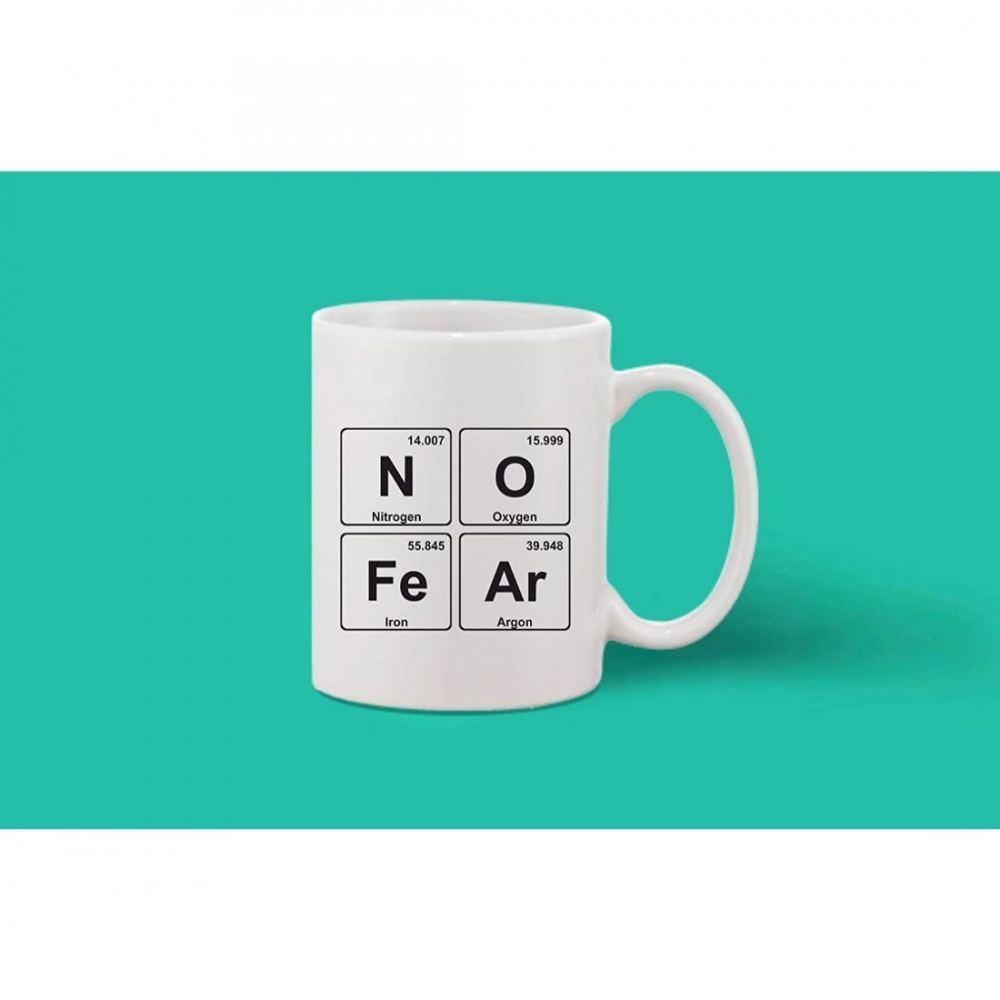 Generic Printed Ceramic Coffee Mug - 1 Pieces, White, 11oz - Image 2