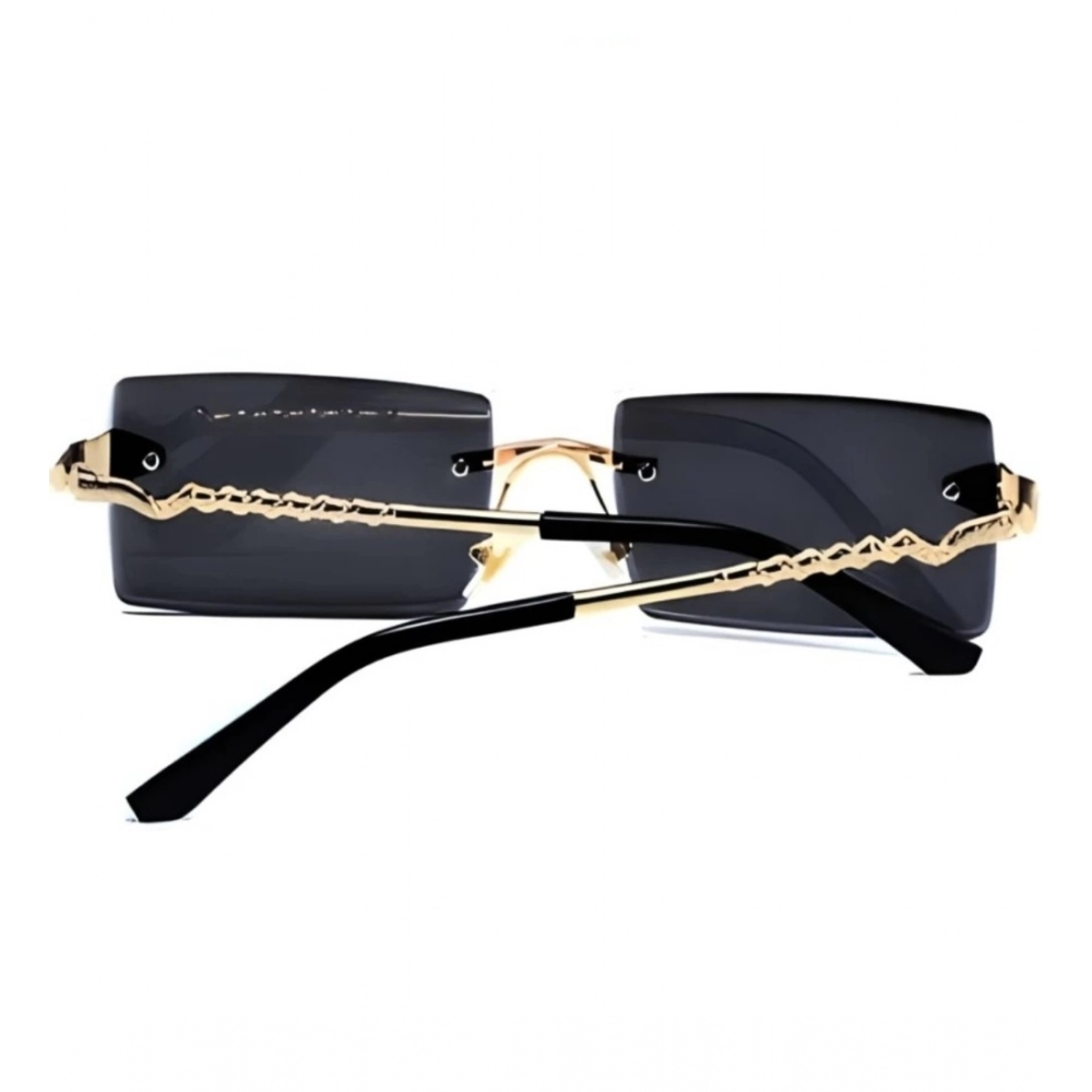 Generic Classic Unisex UV400 Protection Sunglasses (Black) - Image 4