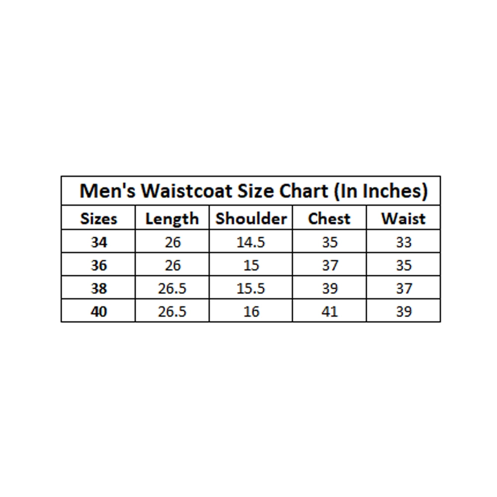 Generic Men's Jacquard Printed Full Sleeve Waistcoat (Blue) - Image 3