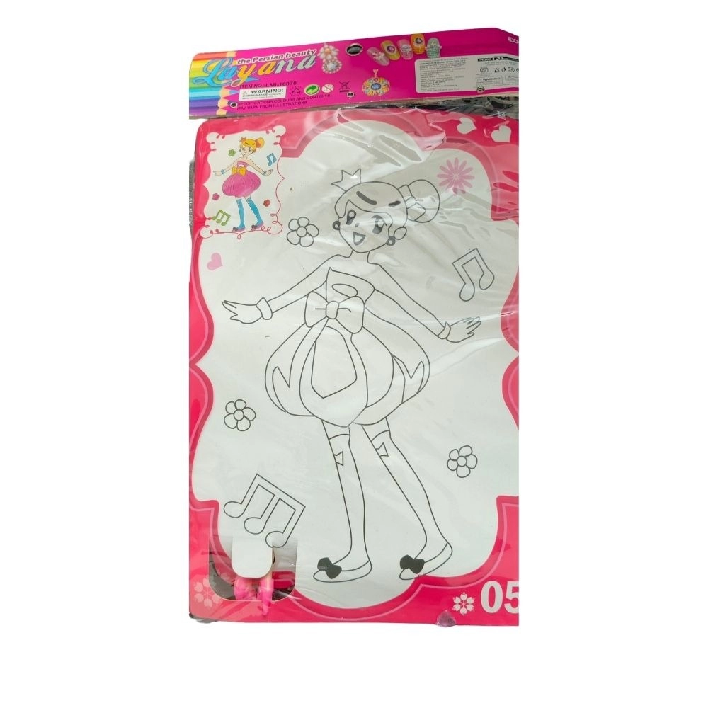 Barbie Doll With Jewellery Set | Rubber | Toys| 1+ Years - Image 2