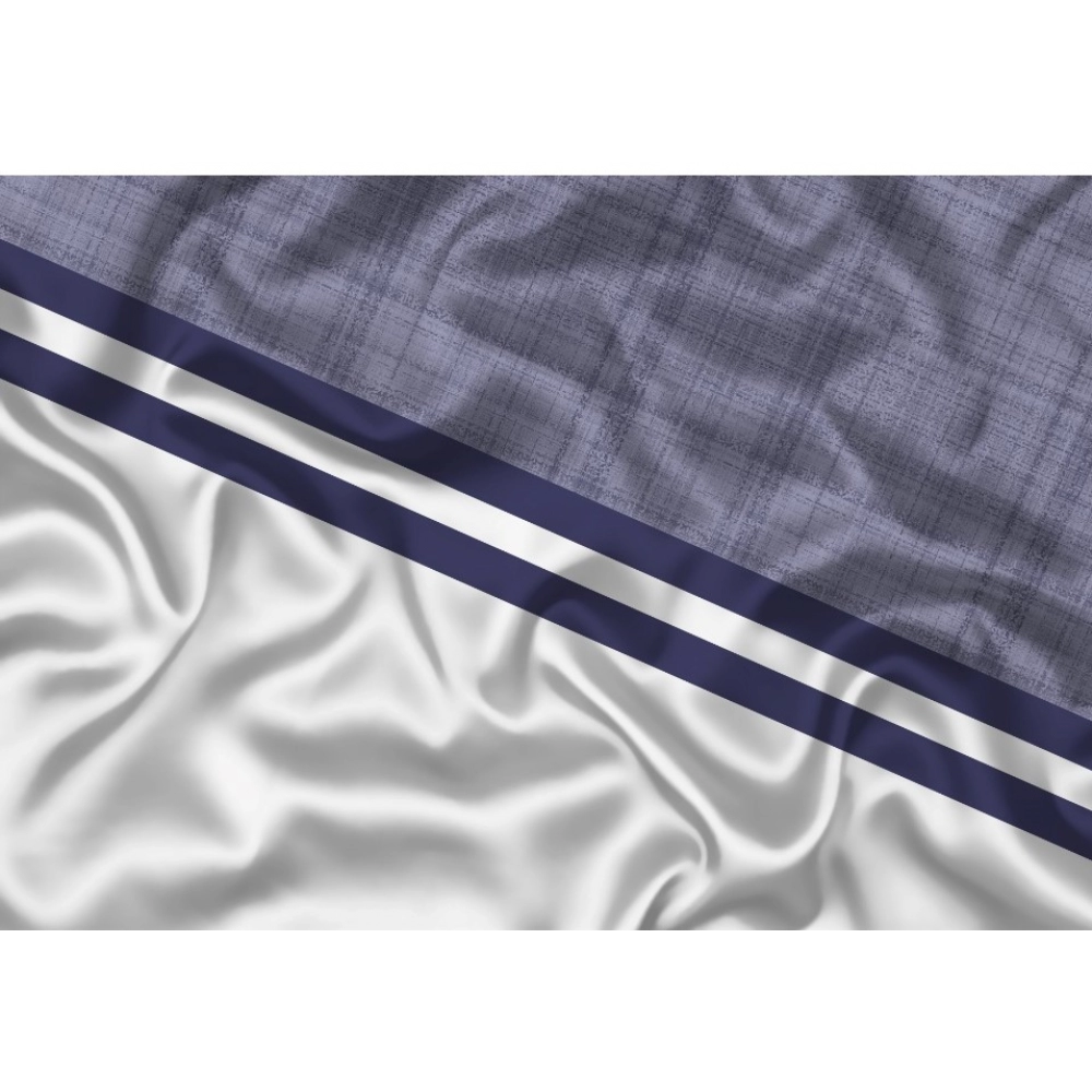 Generic Men's Casual Floral Printed Cotton Blend Unstitched Shirt Fabric 1.6 Mtrs (Multicolor) - Image 2