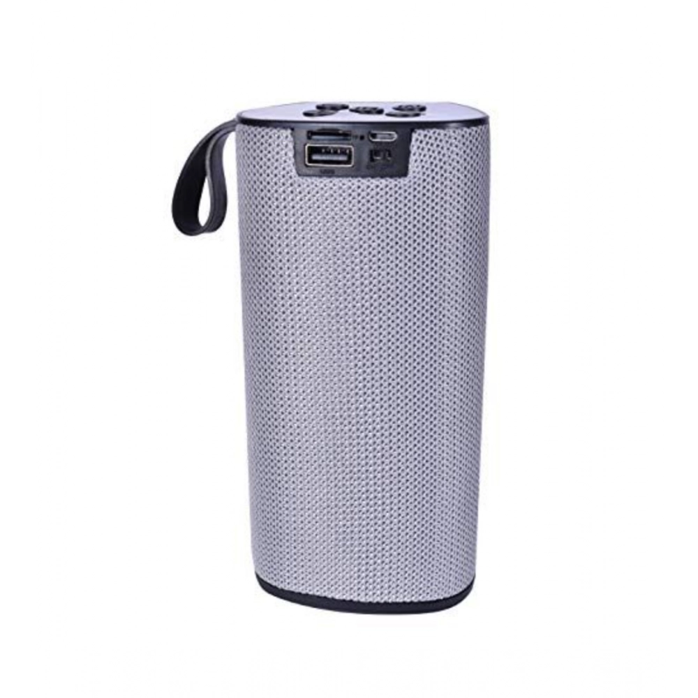 Generic Plastic Rubber Wireless TG111 Bluetooth Speaker (Grey) - Image 2