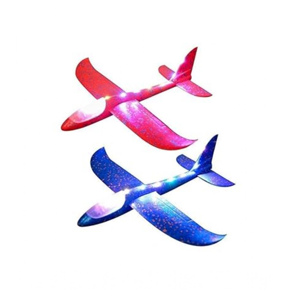 Generic Plastic 3D Throw Foam Plane Aeroplane Gliders, Flying Aircraft Pack Of 1 (Multicolor ) - Image 4