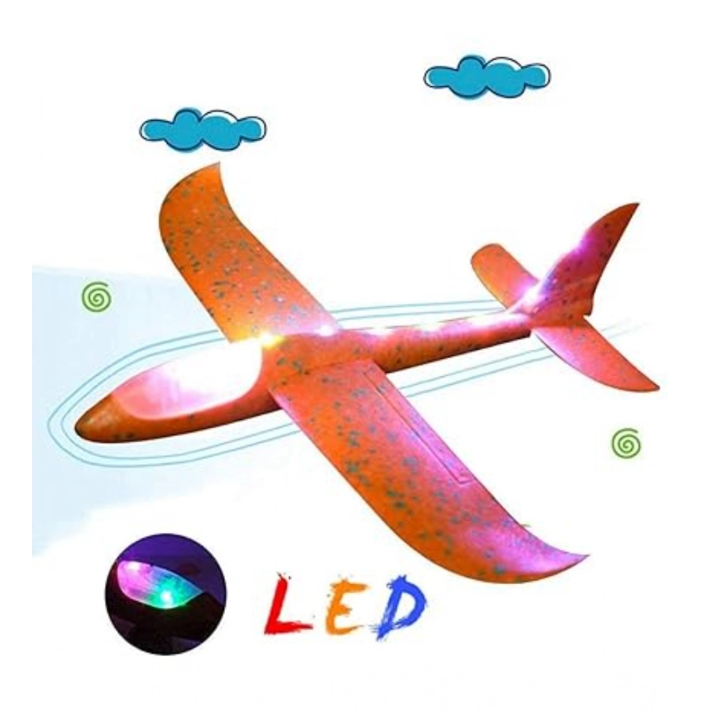 Generic Plastic 3D Throw Foam Plane Aeroplane Gliders, Flying Aircraft Pack Of 1 (Multicolor ) - Image 3