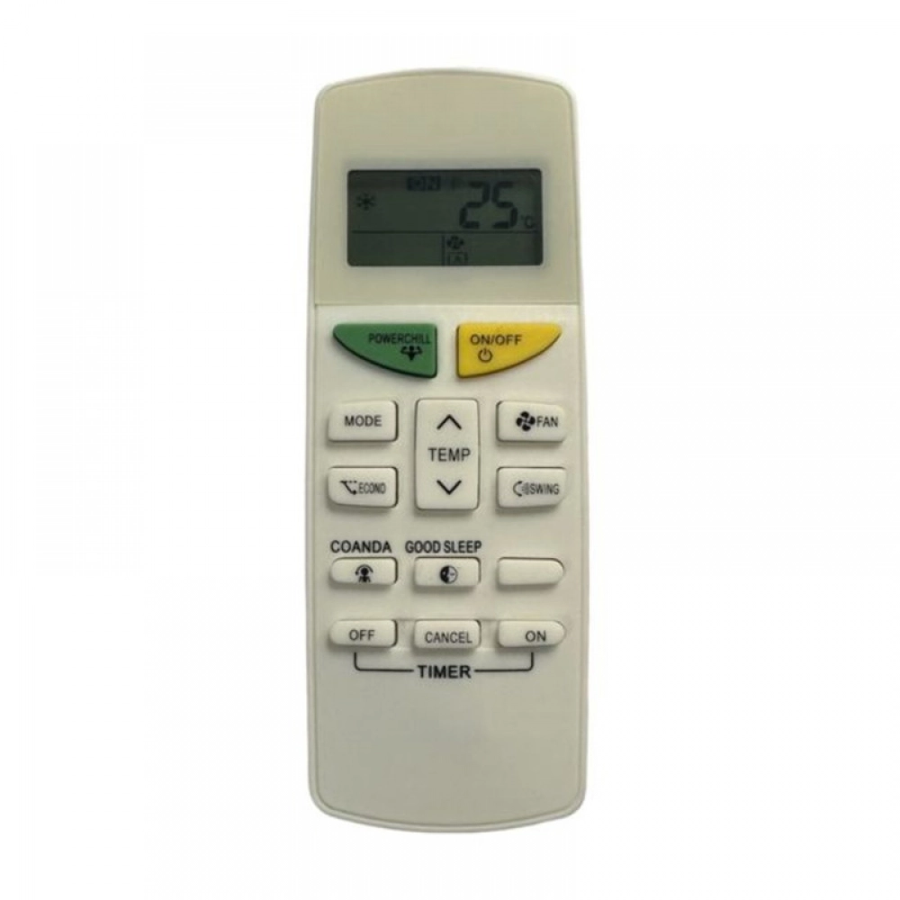 Generic Remote No. 132J (No Backlight), Compatible for Daikin & Daikin Inverter AC Remote Control (Exactly Same Remote Will Only Work)