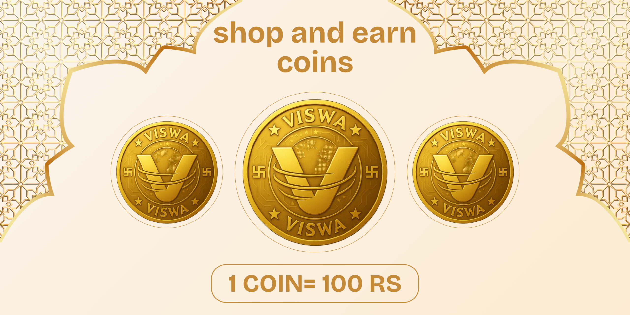 Beige and Gold Jewelry Sale Banner