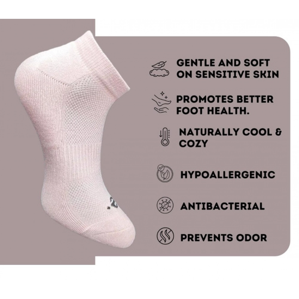 Generic 3_Pair Set Unisex Casual Cotton Printed Low Cut Socks (Multicolor) - Image 3