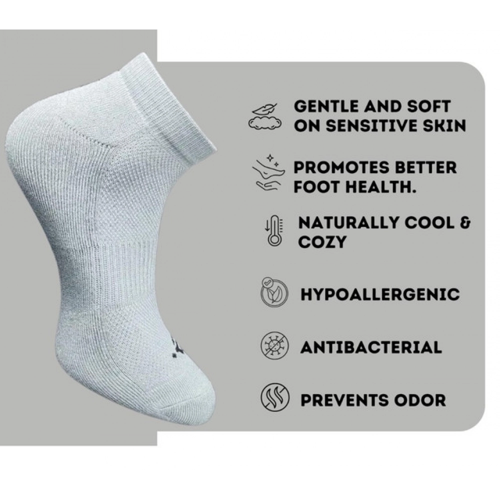 Generic 3_Pair Set Unisex Casual Cotton Printed Low Cut Socks (Multicolor) - Image 3