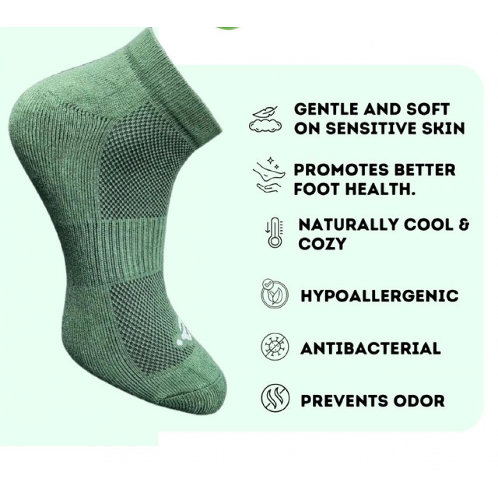 Generic 3_Pair Set Unisex Casual Cotton Printed Low Cut Socks (Multicolor) - Image 3