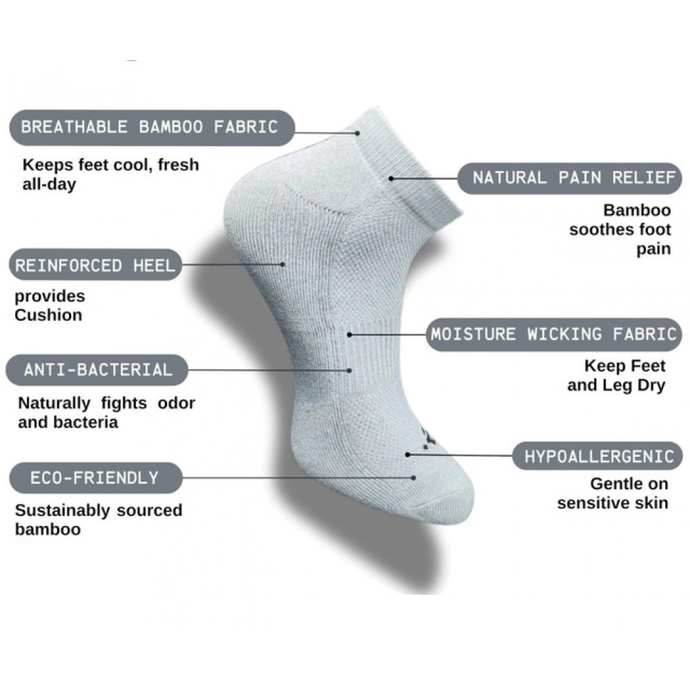 Generic 3_Pair Set Unisex Casual Cotton Printed Low Cut Socks (Multicolor) - Image 4