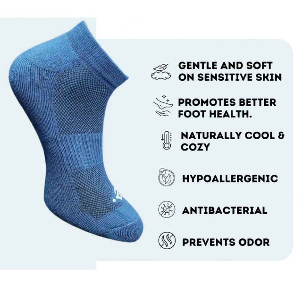 Generic 3_Pair Set Unisex Casual Cotton Printed Low Cut Socks (Multicolor) - Image 3