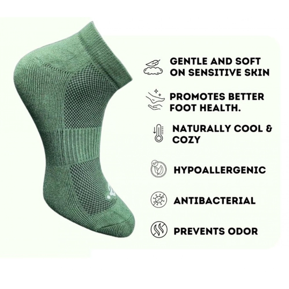 Generic 3_Pair Set Unisex Casual Cotton Printed Low Cut Socks (Multicolor) - Image 3