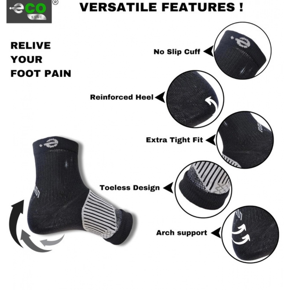 Generic 3_Pair Set Unisex Casual Cotton Printed Ankle Length Support Socks (Multicolor) - Image 2