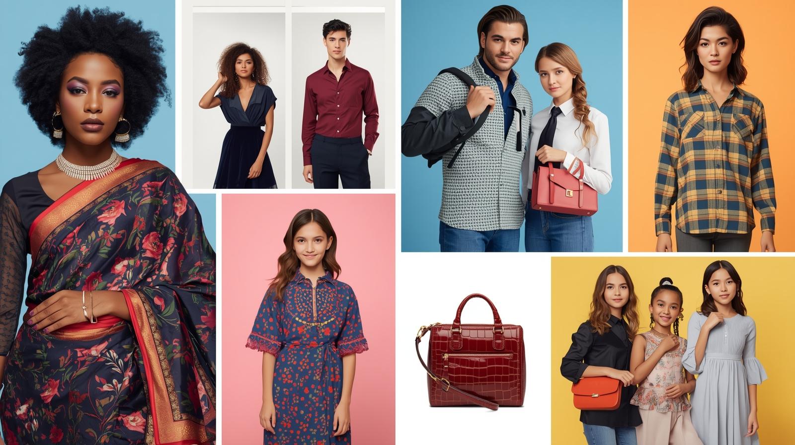 premium banner for my woocommerce store where we sell women , men, kids fashion like sarees shirts kids dress women bags wallets ect (1)